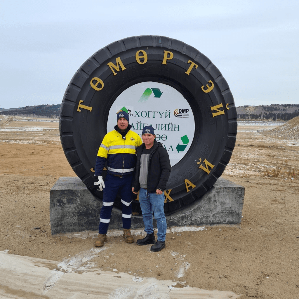 Managing Director Andy Holder in Mongolia